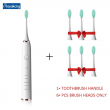 Boyakang Ultrasonic Electric Toothbrush 5 Modes IPX7 Waterproof Intelligent Reminder Dupont Bristles USB Charger Adult BYK35