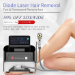 Triple Wavelengths 808nm Diode Laser Hair Removal Machine Dropshipping Strong Power For Permanent Hair Removal