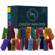 Candle Dyes for Candle Making 24 Color Blocks Candle Dye Wax Nontoxic