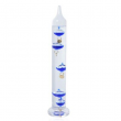 Galileo Thermometer Glass with Blue Floating Balls Office Table Home Decor