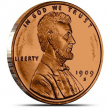 1 oz Copper Round - 1909 S VDB Lincoln Wheat Cent