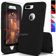 For iPhone 6 7 8 Plus SE 2nd Protective Shockproof Cover Case + Screen Protector