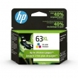 HP 63XL High Yield Original Ink Cartridge, Tri-color (F6U63AN)