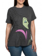 Disney Women's Plus Size Maleficent T-Shirt Villain Halloween Costume Tee Gray