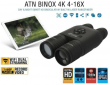 ATN BinoX 4K 4-16x65mm Smart HD Day/Night Binocular Rangefinder DGBNBN4KLRF