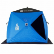 CLAM C-560 Portable 7.5 Ft 4 Person Pop Up Ice Fishing Thermal Hub Shelter Tent