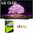 LG OLED55C1PUB 55" OLED TV (2021) Bundle with $120 eBay Credit (2-4 Wk Delivery)