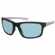 Reebok Golf RBOP 2105 Sport Sunglasses, Black-Lavender Frame/Blue Mirror Lens