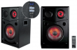 Rockville HOUSE PARTY SYSTEM 10" 1000w Bluetooth LED Booming Bass Home Speakers