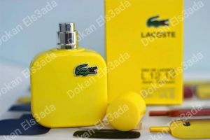 Yellow Lacoste perfume 